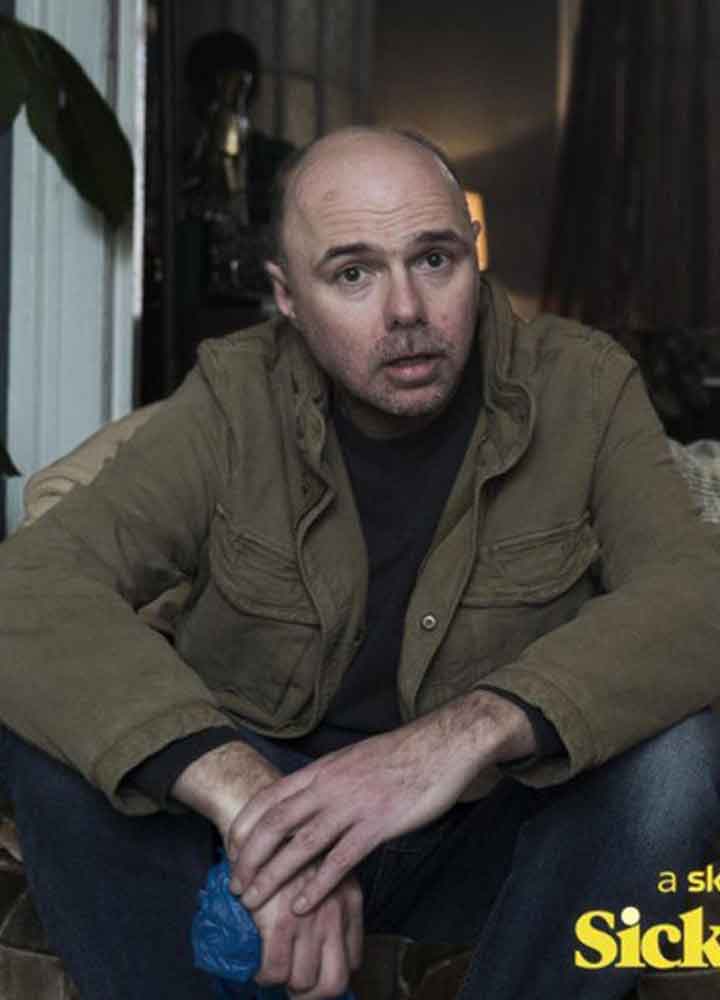 SICK OF IT 2 KARL PILKINGTON (KARL) BROWN COTTON JACKET